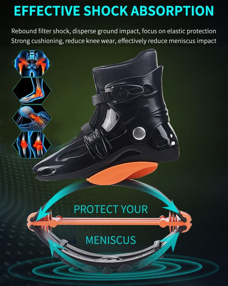 Best Kangaroo Jumping Shoes for Adults, Teens & Kids - Unisex Fitness Bounce Shoes with 3 Size Options - Perfect for Parkour, Workouts & Outdoor Fun