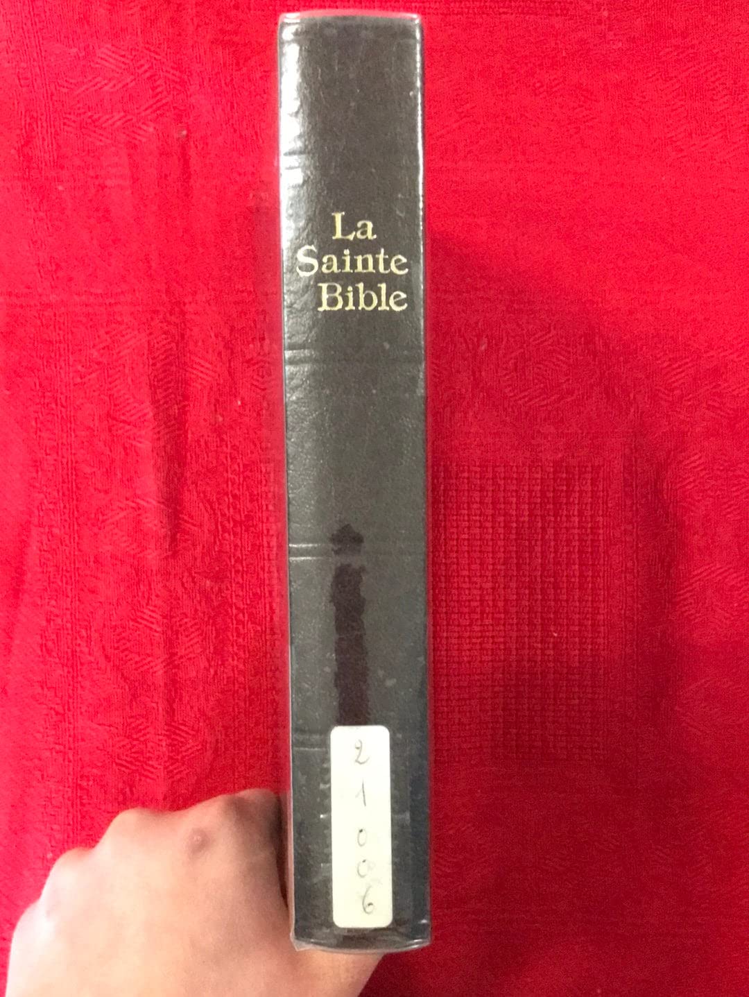 French Darby Bible Hardcover - Handheld La Sainte Bible with Old & New Testament - Perfect for Personal Devotion, Study & Church Services