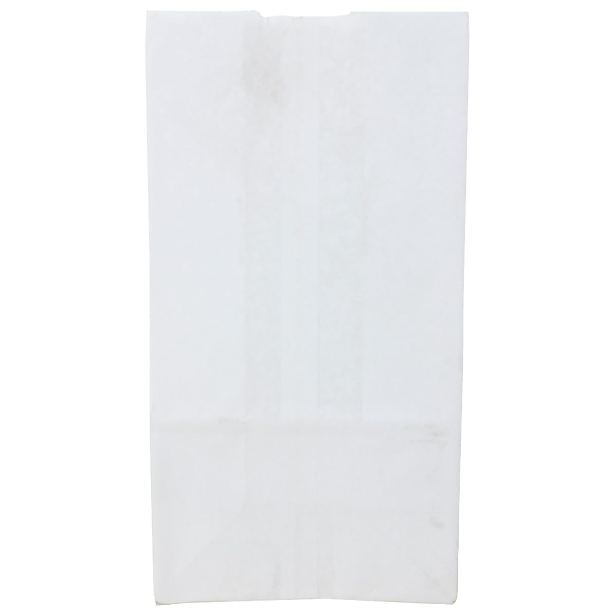 4# Waxed Bakery Bags - Plain White, 5
