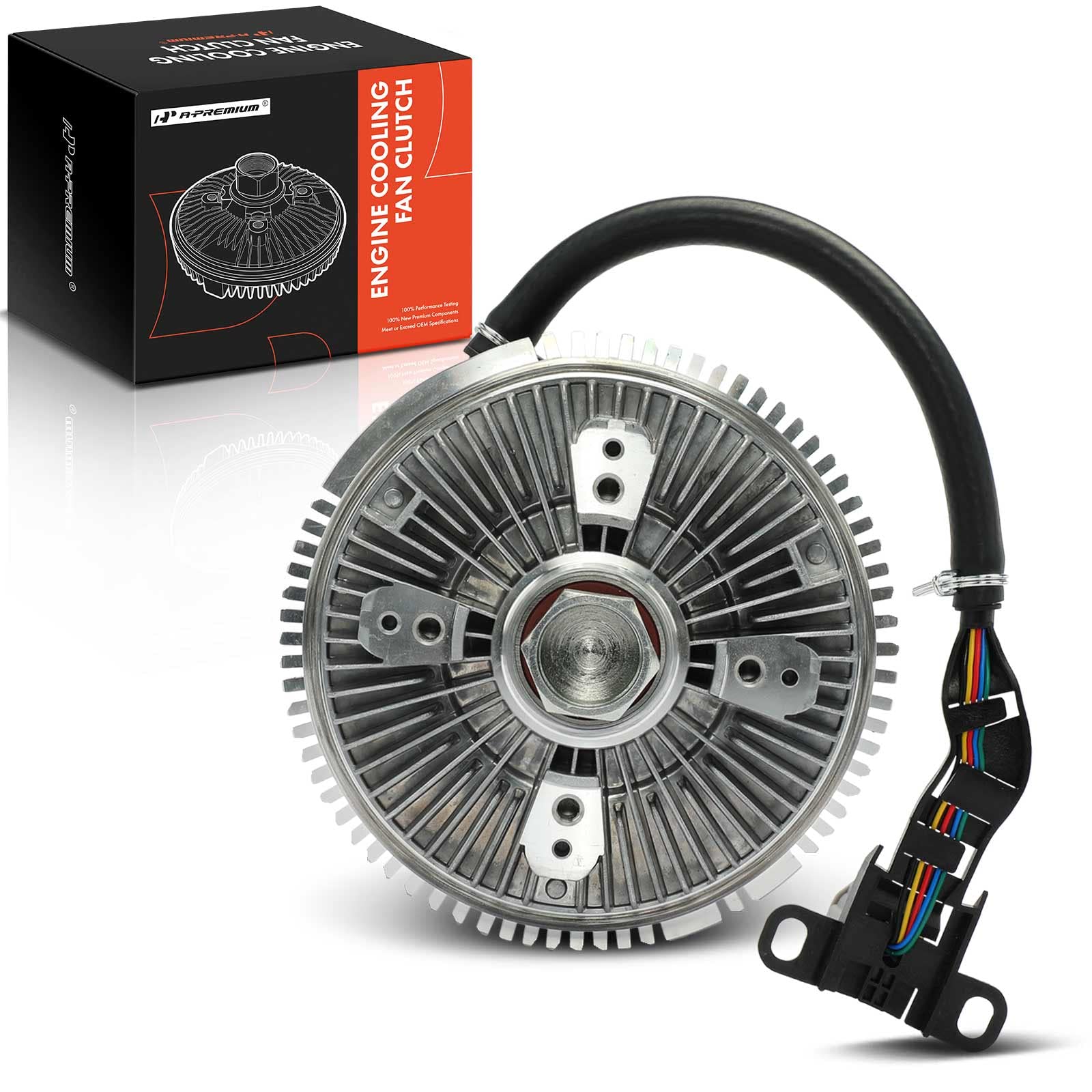 Premium Electronic Radiator Cooling Fan Clutch for Dodge Ram 2500 3500 2010-2010 & Ram 2500 3500 4500 5500 2011-2013 6.7L Diesel - Replacement Part #68155609AB - Perfect for Off-Roading & Heavy-Duty Towing