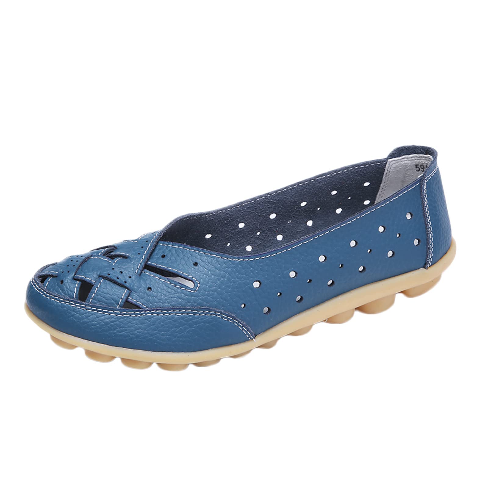 Women's Slip-On Loafers for Summer - Comfortable Walking & Driving Shoes - Casual Flat Shoes for Women - Perfect for Daily Wear, Office, Travel & Outdoor Activities
