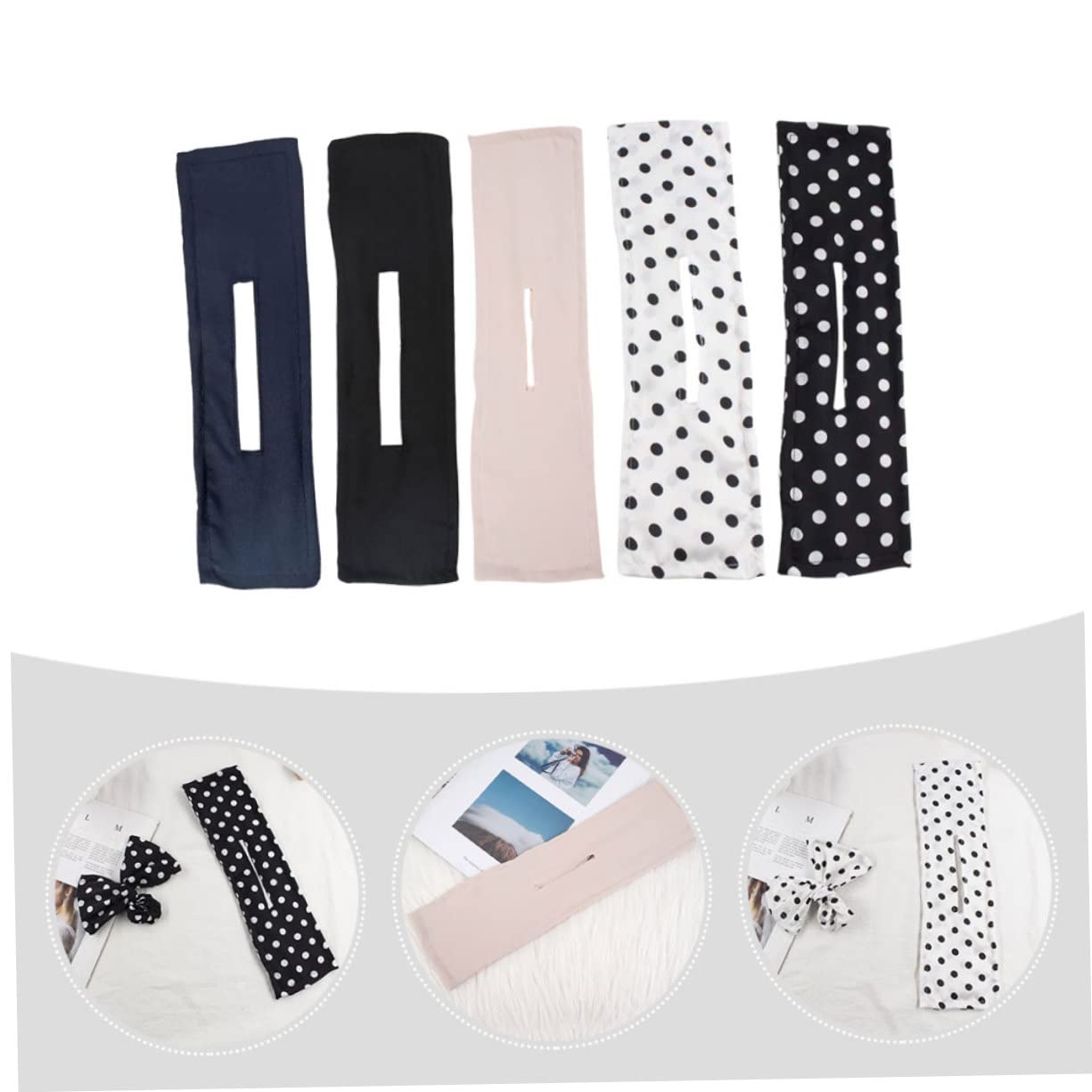Minkissy Hair Bun Makers for Women - 3 Pack Hair Donut Bun Wraps, Lazy Hair Curler & Bun Clips for Quick Updos - Perfect for Work, Gym, Weddings & Everyday Hairstyles