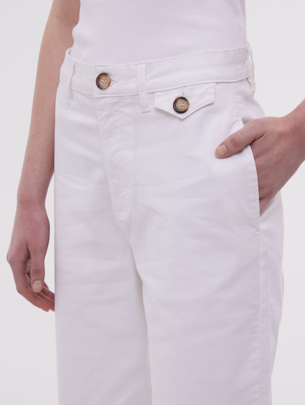 Jara Straight Leg Pants for Women - High Waist Comfortable Office Work Pants - Perfect for Business Casual, Workwear & Everyday Outfits