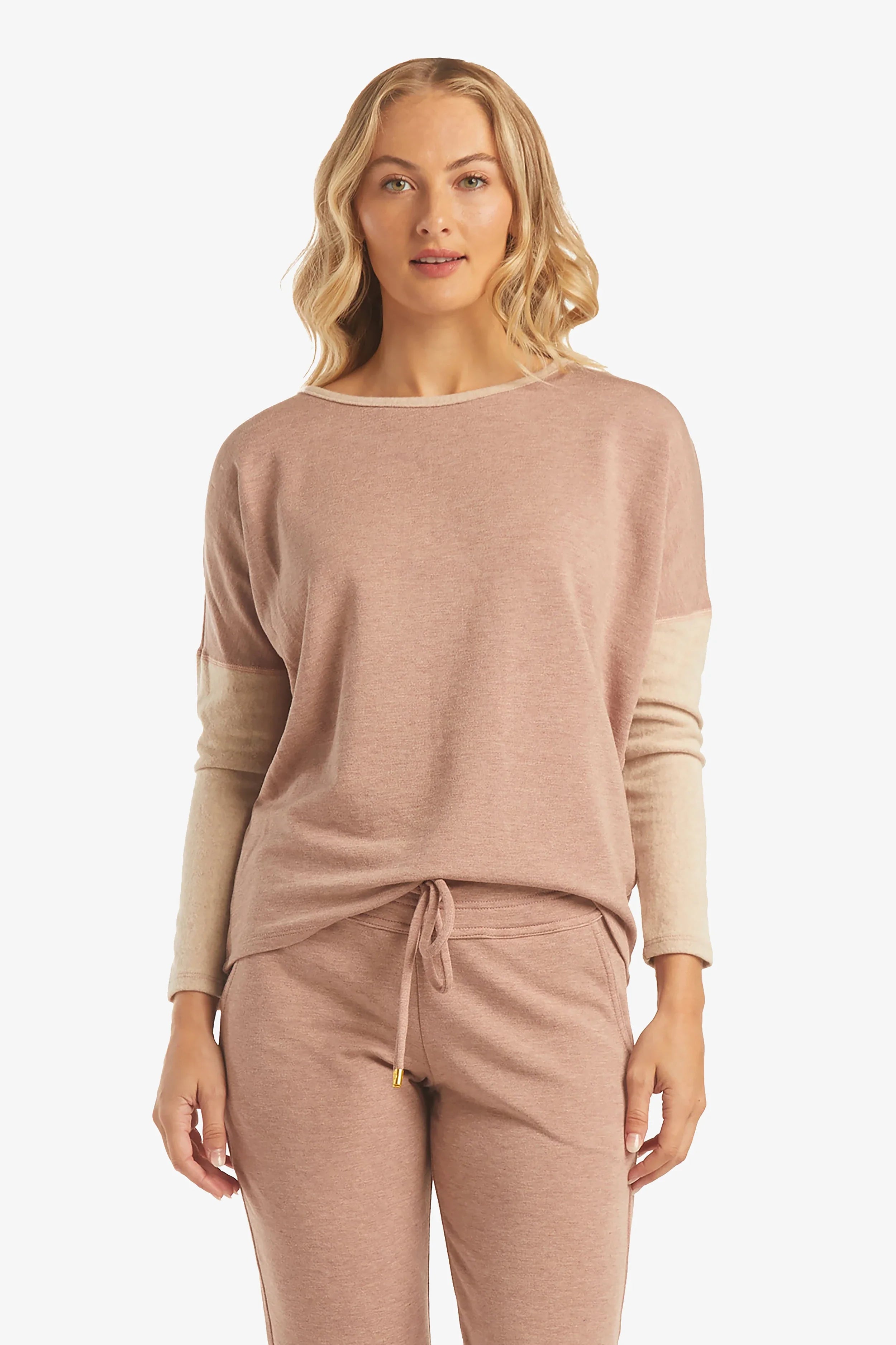 Sophie Pullover Sweater - Soft Blush Rose Knit Top for Women | Cozy & Stylish for Fall, Winter & Casual Outings