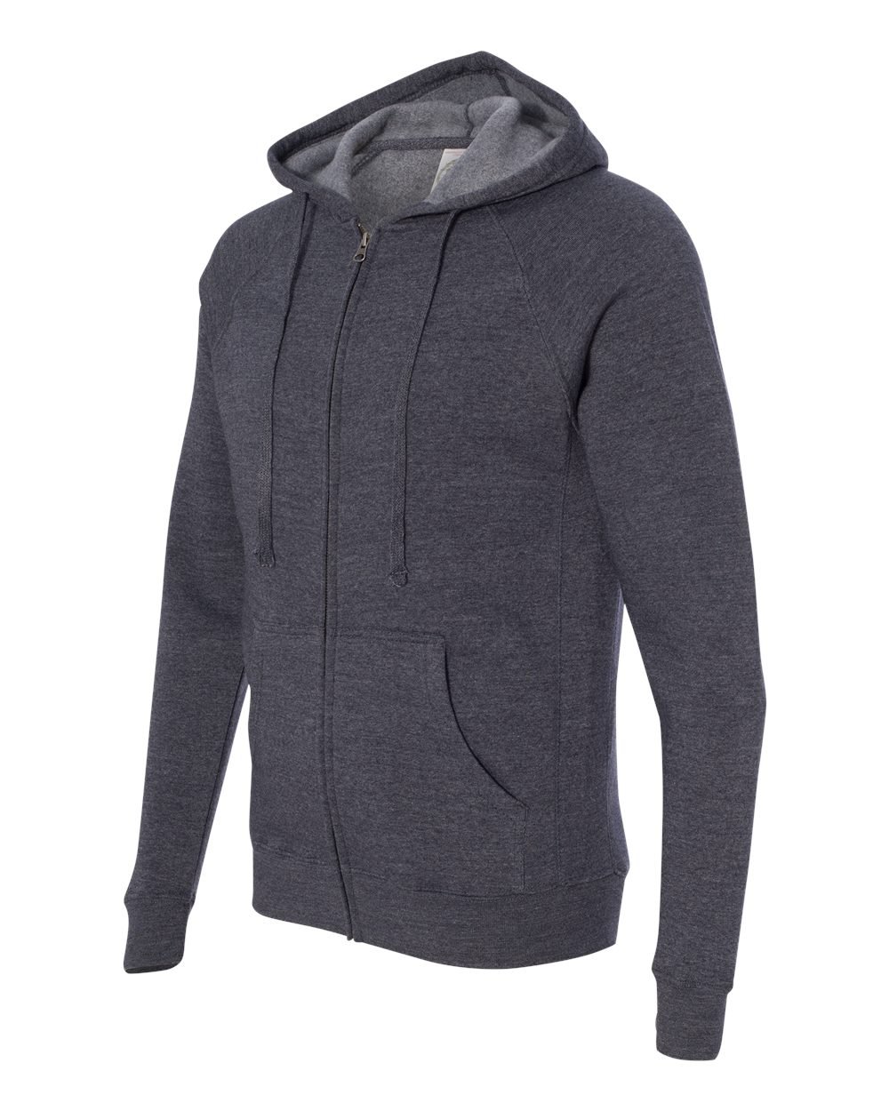 ITC Unisex Special Blend Raglan Sweatshirt - Premium Comfort Pullover (PRM33SBP) - Size Large in Midnight Blue - Perfect for Casual Wear, Gym & Street Style