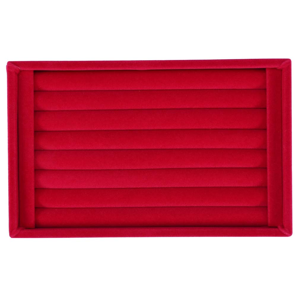 Taidda Ring Display Tray - 4 Color Fashion Jewelry Organizer for Home & Shop Collection | Durable Ring Holder Case for Wedding, Engagement, and Retail Store Displays