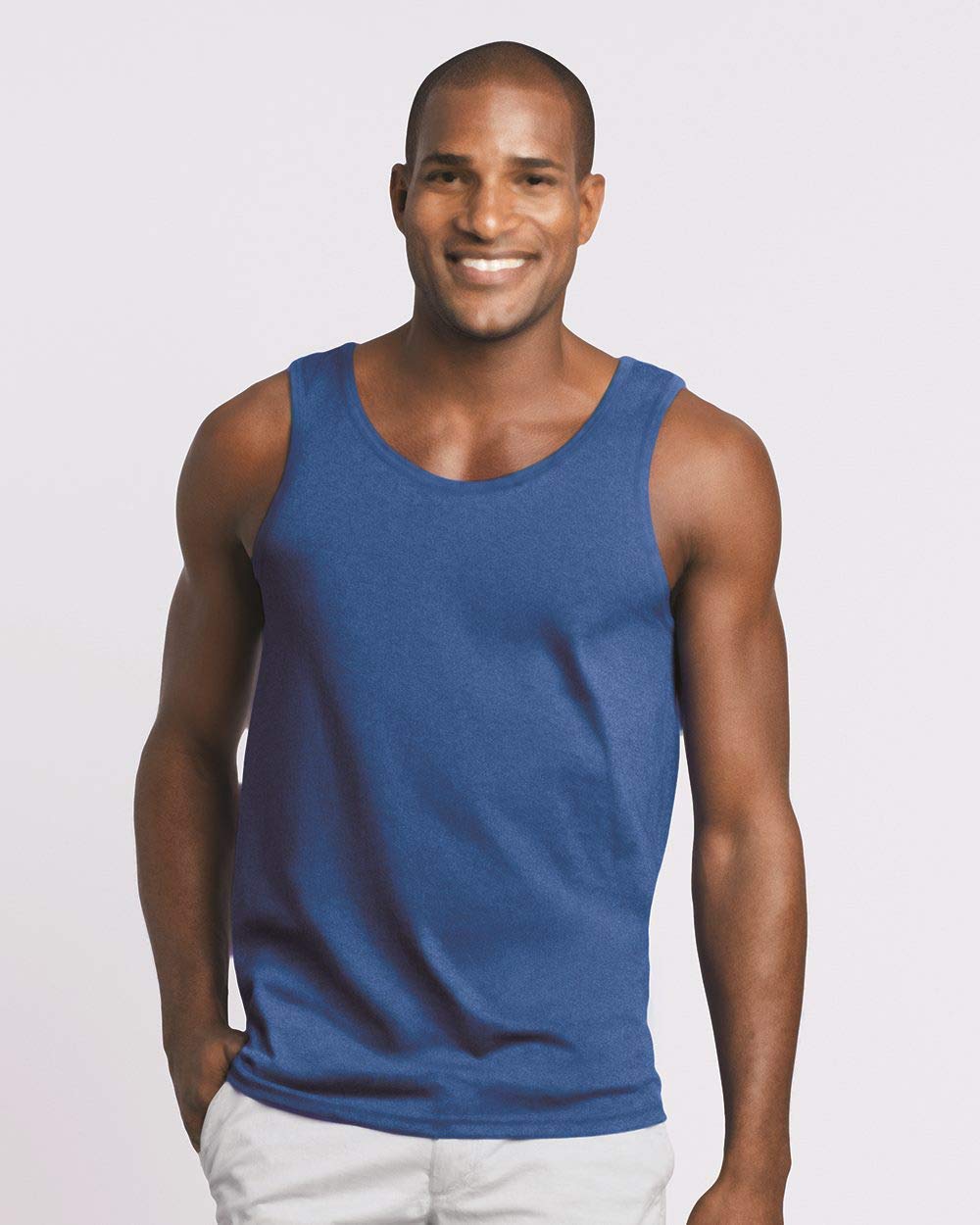Wild Bobby Words of Character Strong Black Woman Black Pride Graphic Tank Top for Men - Perfect for Casual Wear, Gym, and Summer Outfits