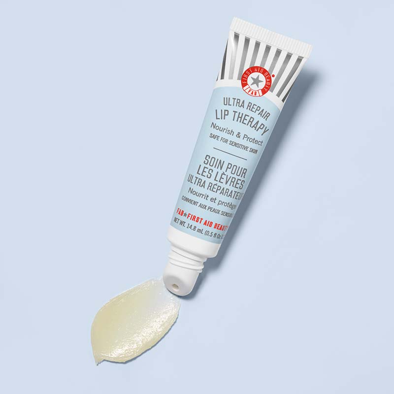 First Aid Beauty Ultra Repair Lip Therapy - Soothing & Hydrating Lip Balm for Dry, Chapped Lips | Perfect for Winter & Cold Weather Care