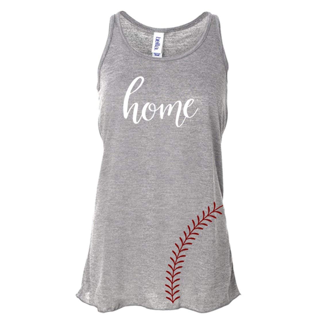 Custom Baseball & Softball Mom Racerback Tank Top for Women - Comfortable Athletic Wear for Games, Practices & Fan Support