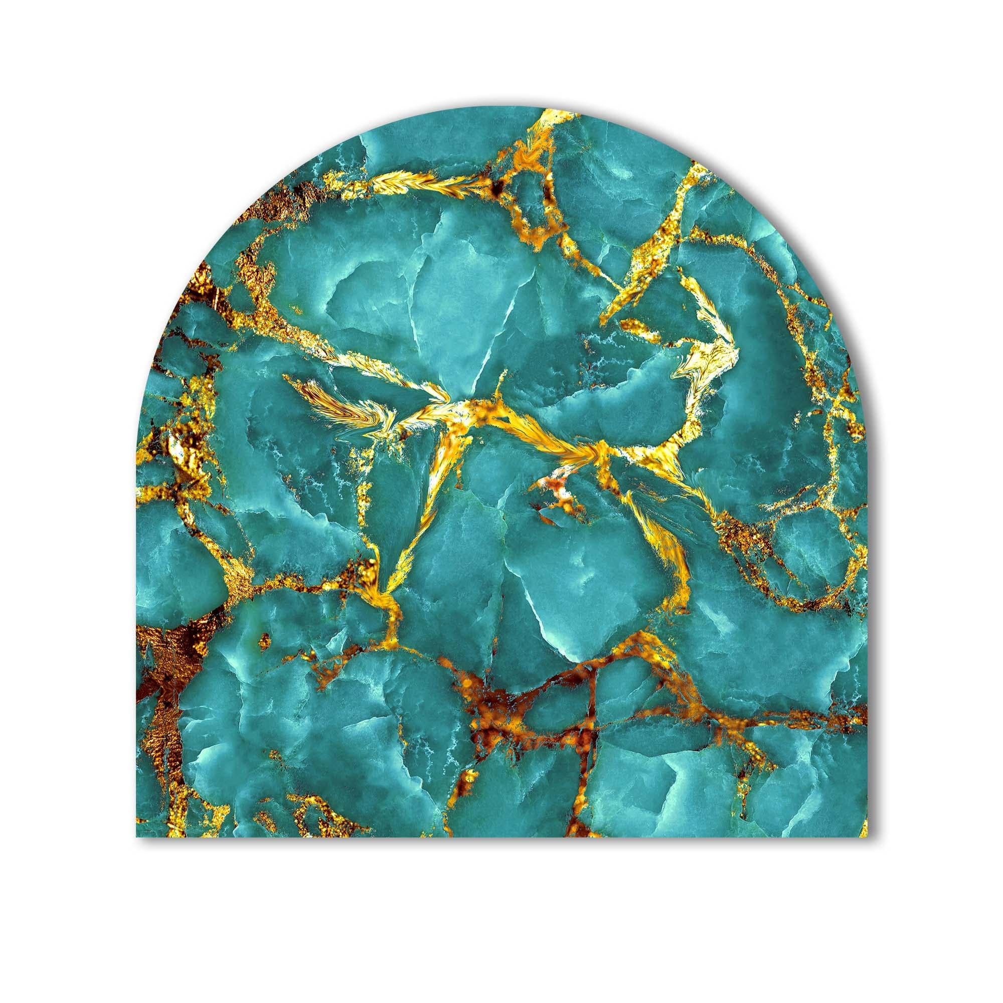 Sea Green Marble Glass Splashback - Elegant Kitchen Backsplash for Modern Homes | Perfect for Kitchens, Bathrooms & Commercial Spaces
