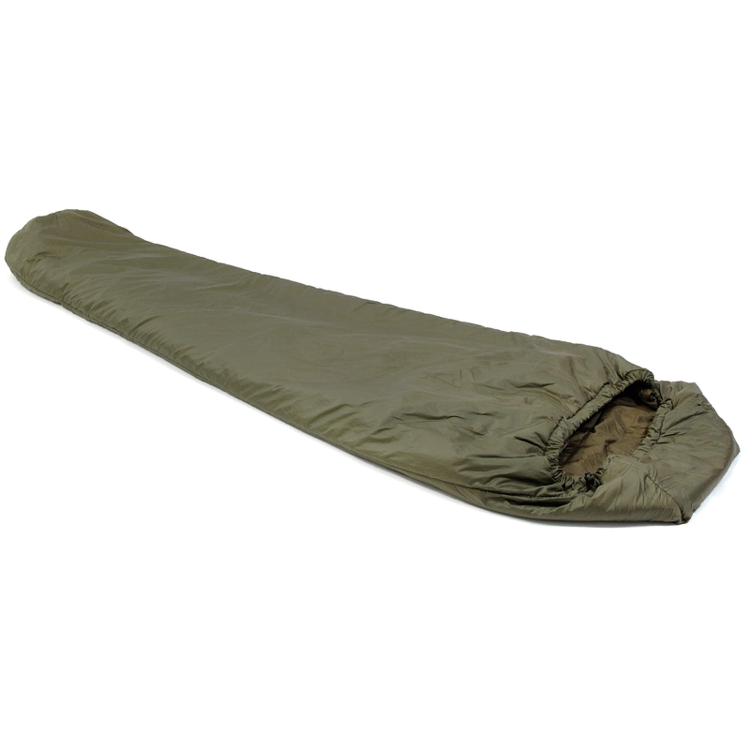 Snugpak Softie 3 Merlin Sleeping Bag - Lightweight & Compact Olive Green Camping Sleeping Bag for Backpacking, Hiking & Outdoor Adventures