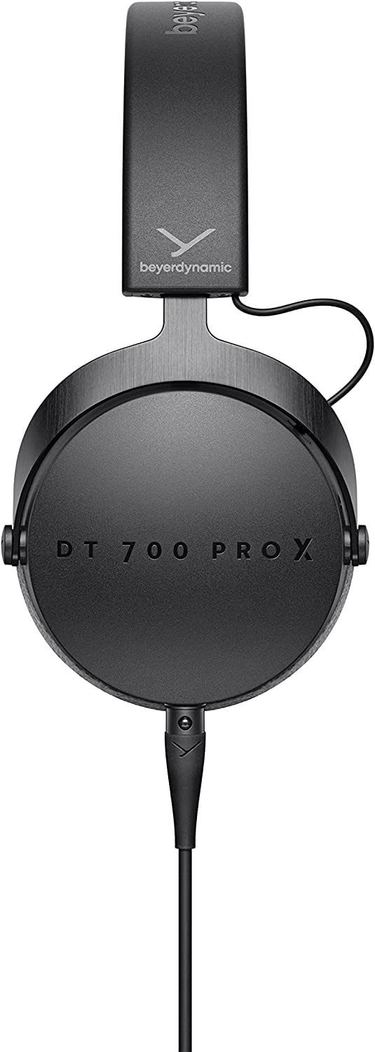 beyerdynamic DT 700 Pro X Closed-Back Studio Headphones Bundle - Professional Monitoring Headset with Detachable Cable, Headphone Splitter & Extension Cord | Ideal for Recording, Mixing & Podcasting