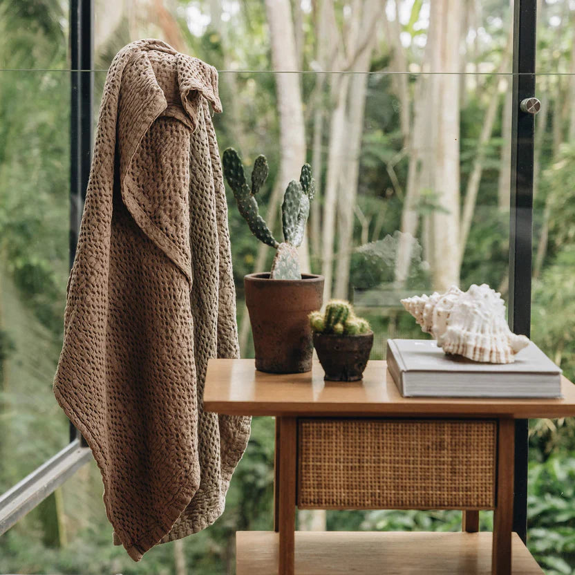 Heveya® Premium Bathroom Essentials Set - Organic Cotton Towels & Spa Accessories for Luxury Bath & Shower Experience