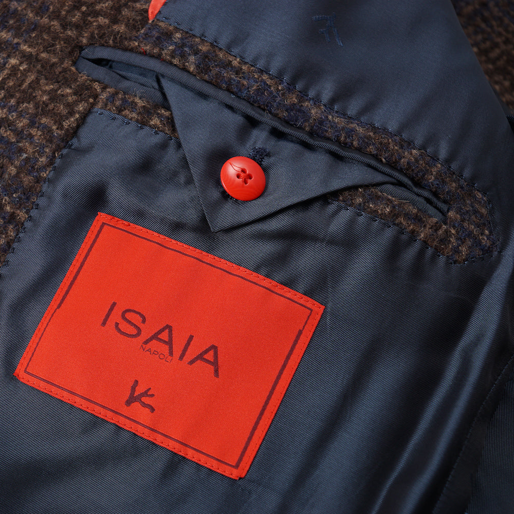 Premium Isaia Wool & Baby Llama Sport Coat for Men - Luxury Tailored Blazer for Business, Weddings & Formal Occasions