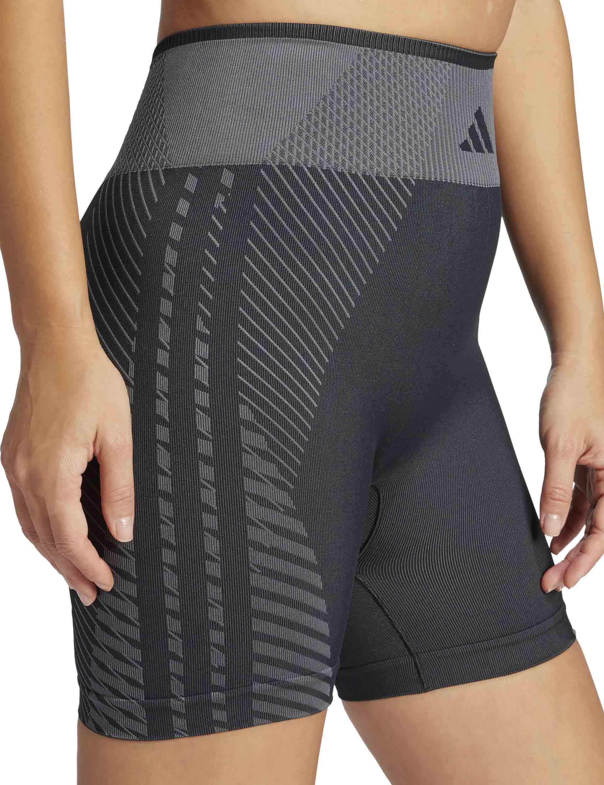 High-Waisted Knit Workout Leggings for Women - Black & Grey - 5-Pack - Perfect for Yoga, Running & Gym