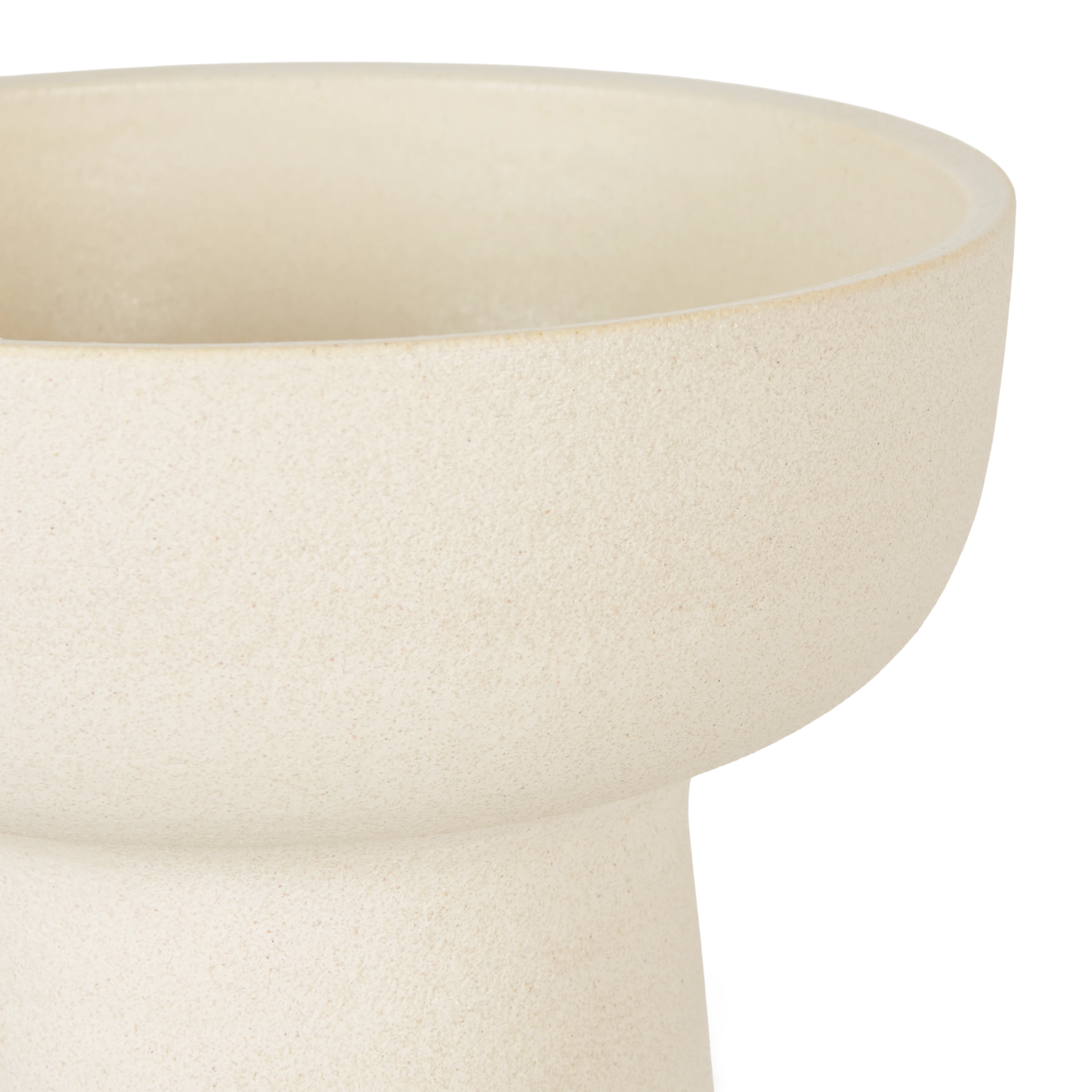 Juliet Vessel White - Elegant Ceramic Vase for Home Decor, Wedding Centerpieces & Floral Arrangements | Perfect for Living Room, Dining Table & Gift Giving