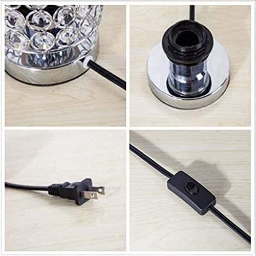 Crystal LED Desk Lamp - Modern Bedside Night Light for Bedroom, Office & Study | Creative & Practical Gift Idea for Home Decor & Reading