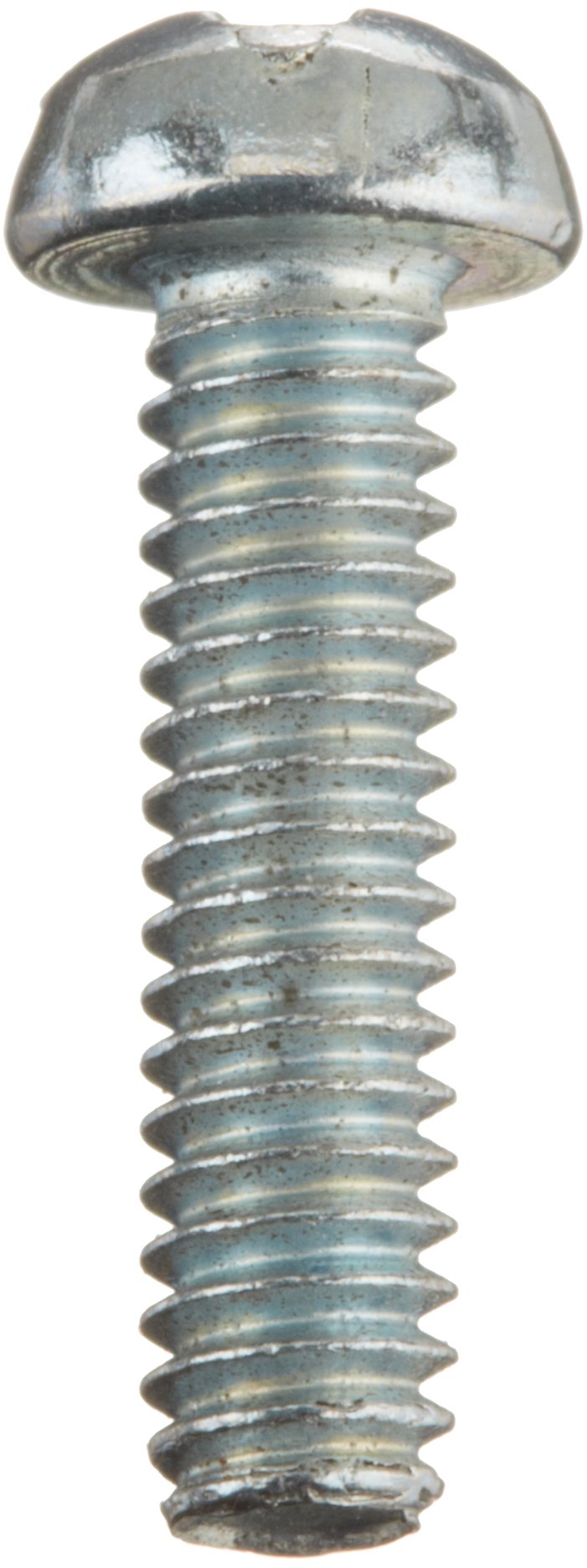 #10-32 UNF Small Parts Steel Machine Screws, Zinc Plated Round Head Phillips Drive, 1/2