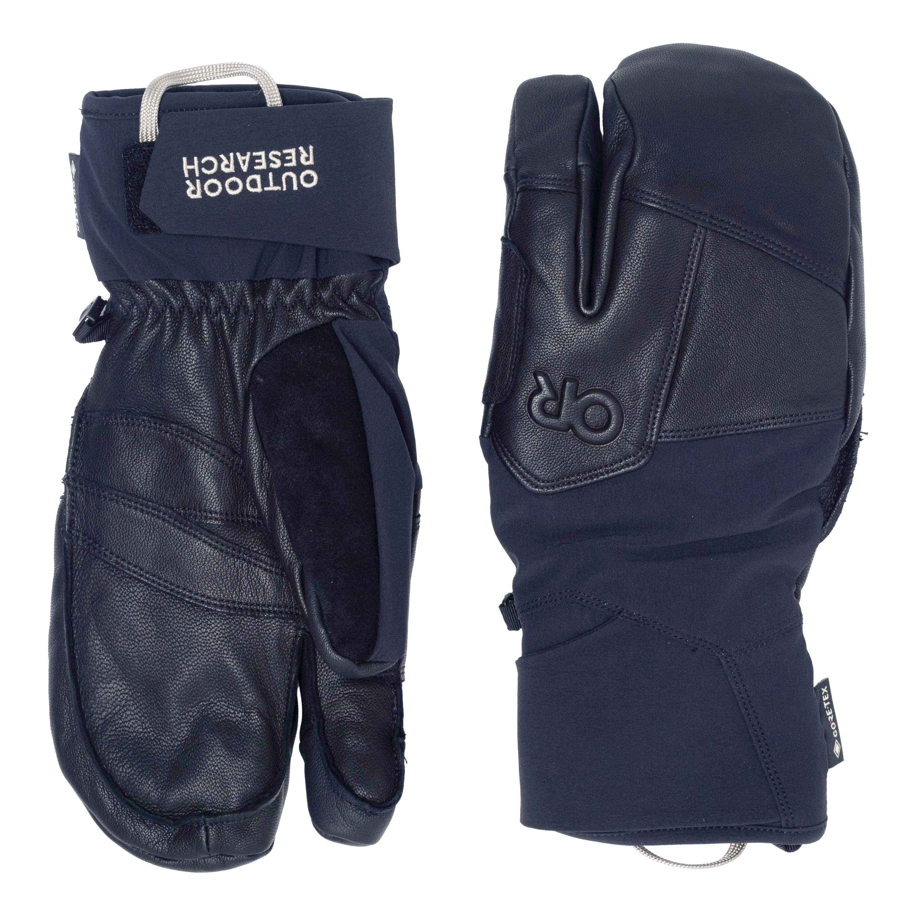 GORE-TEX 3 Finger Gloves for Cycling, Skiing & Outdoor Sports - Waterproof & Windproof Winter Gloves for Men & Women - Perfect for Cold Weather Activities