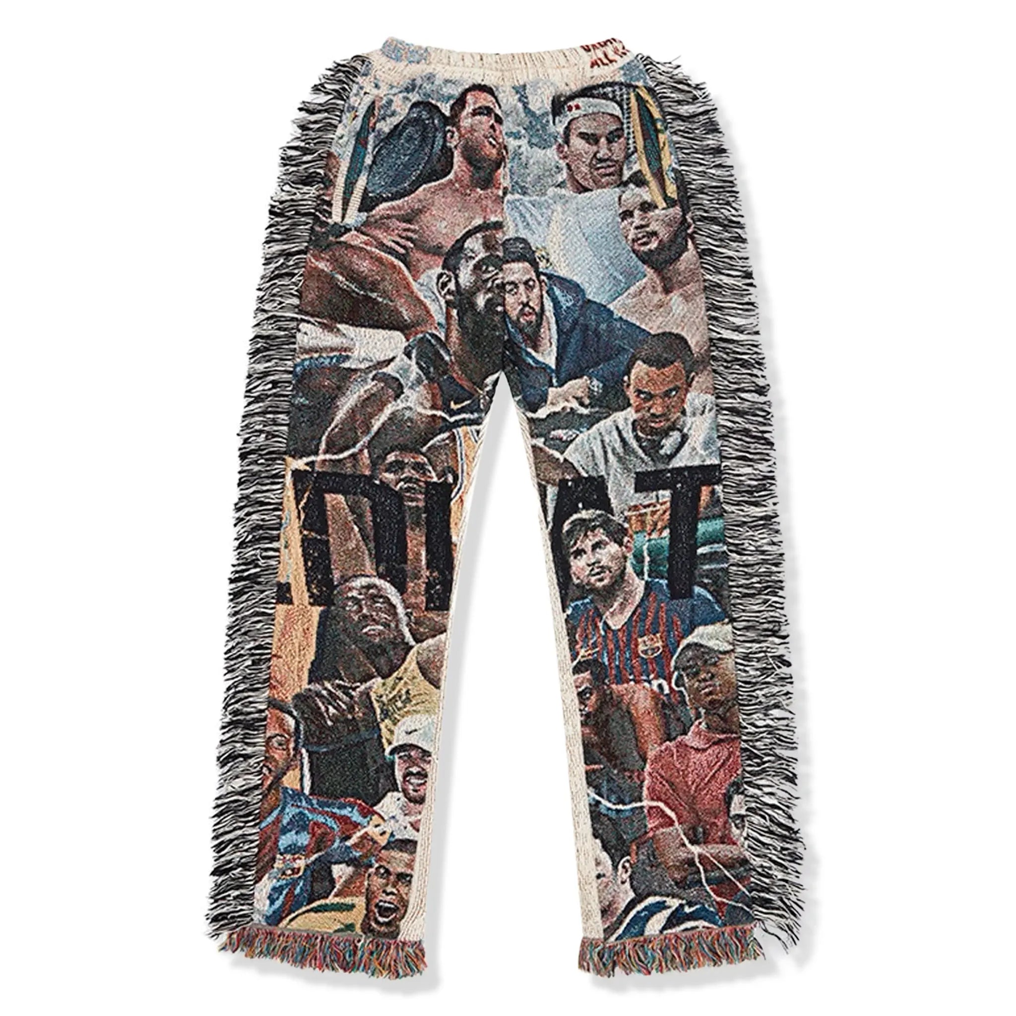 Trendy GOAT Tapestry Pants for Men & Women - Vintage Bohemian Hippie Style Lounge Pants - Perfect for Yoga, Music Festivals, and Home Relaxation