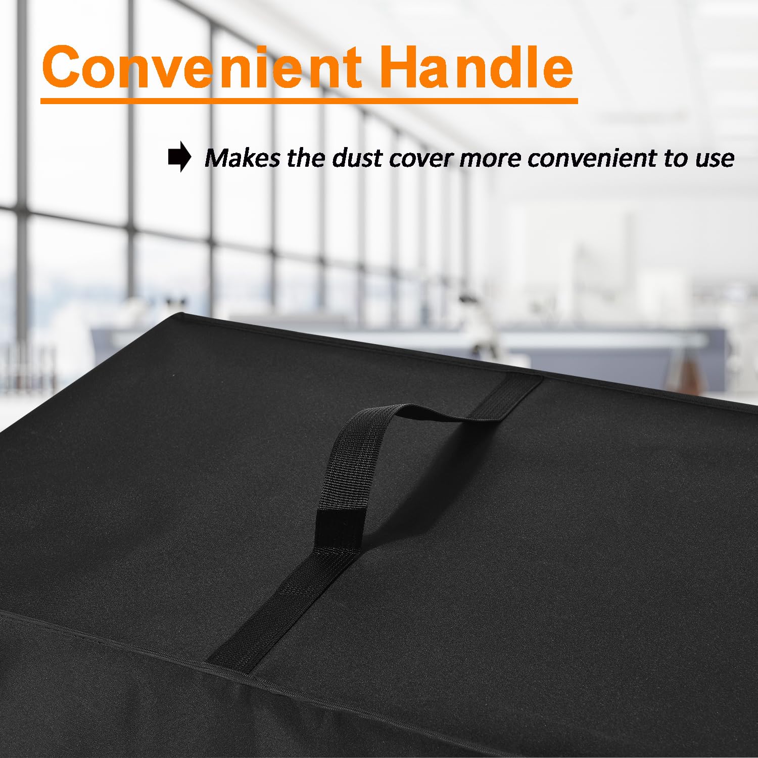 Premium Heavy Duty Waterproof Dustproof Anti-Static Printer Cover for HP OfficeJet Pro 9125e/8135e/9015e All-in-One Printers (19.3