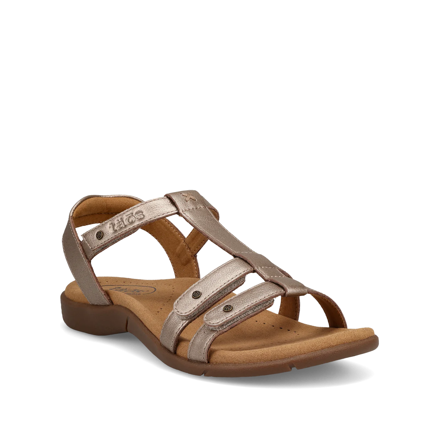 Taos Trophy 2 Champagne Women's Comfortable Walking Shoes - Lightweight Casual Sneakers for Work, Travel & Everyday Wear
