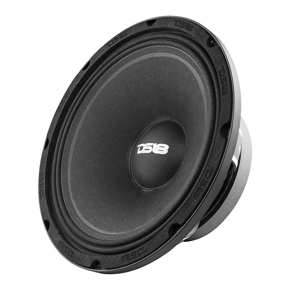 DS18 PRO-FU12.8 12-Inch 1200W Mid-Range Loudspeaker - 600W RMS, 8 Ohm Car Audio Speaker for High-Performance Sound Systems | Perfect for Car Audio Upgrades, DJ Setups & Live Performances (Single Speaker)