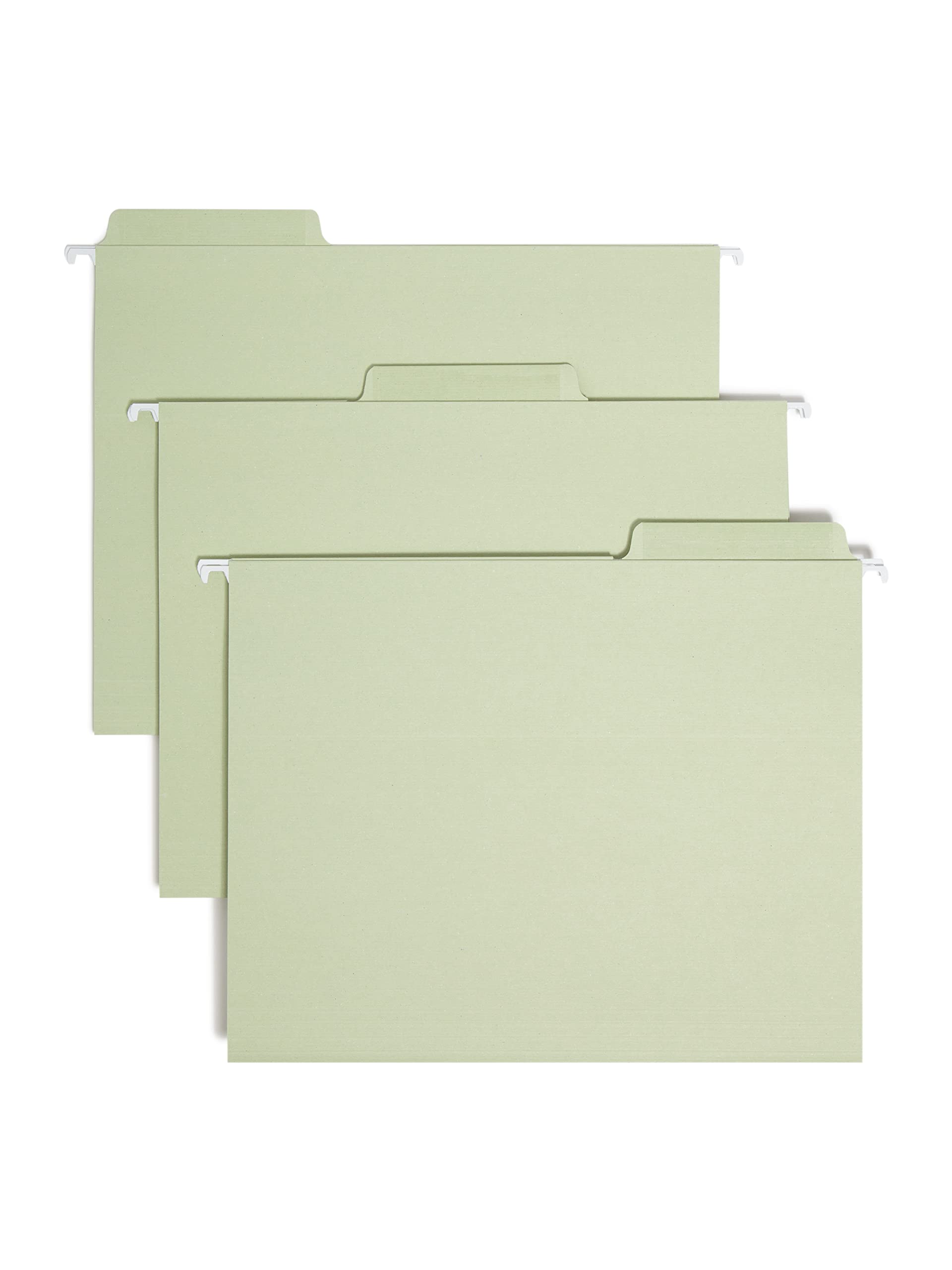 Erasable FasTab Hanging File Folders - 1/3-Cut Built-in Tabs, Letter Size (8.5