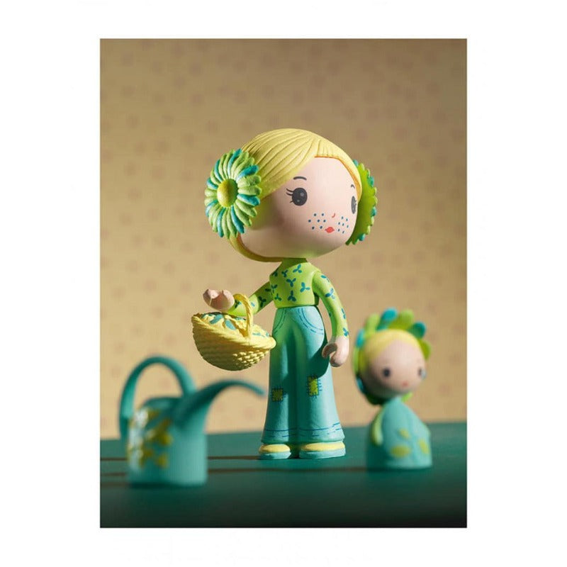 Flore & Bloom Tinyly Doll - Miniature Collectible Doll for Kids & Adults - Perfect for Display, Gifts & Home Decor
