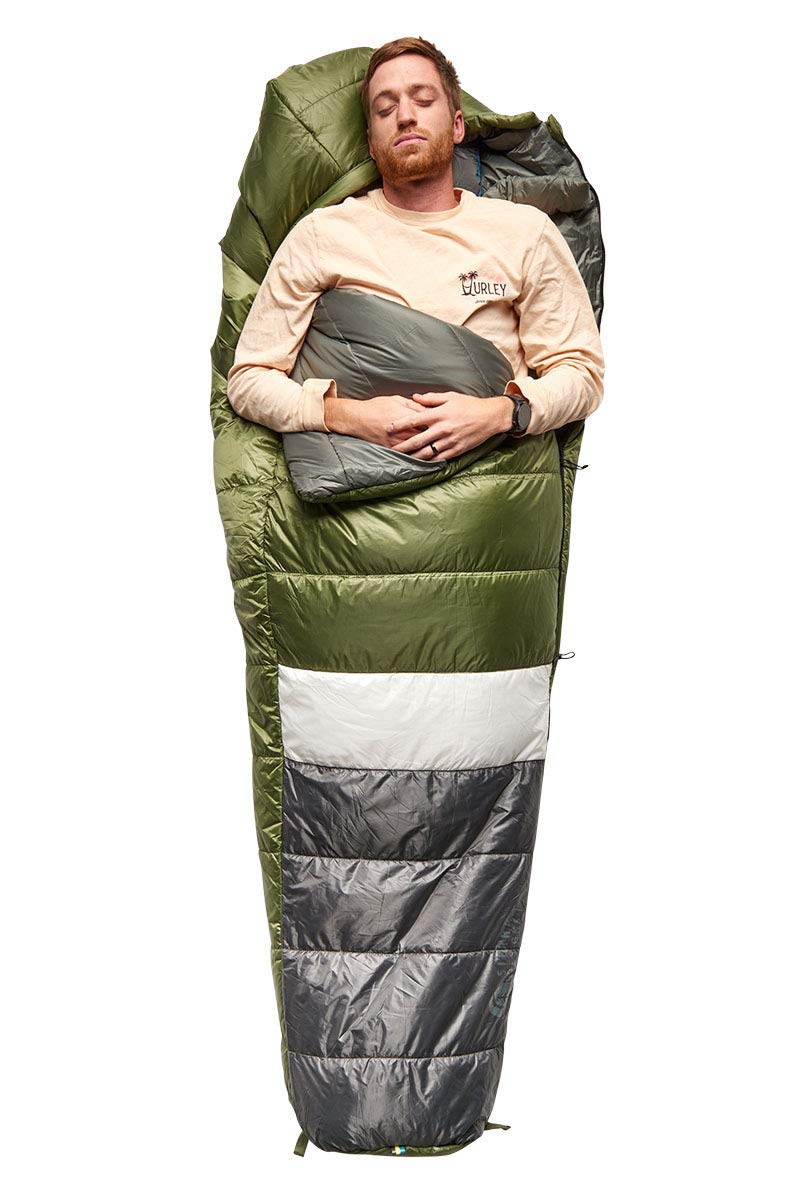 Sierra Designs Shut Eye 20 Degree Sleeping Bag - Lightweight Mummy Style for Camping & Backpacking | Synthetic SierraLoft Insulation | Compact Stuff Sack Included | Perfect for Hiking, Backpacking Trips & Outdoor Adventures