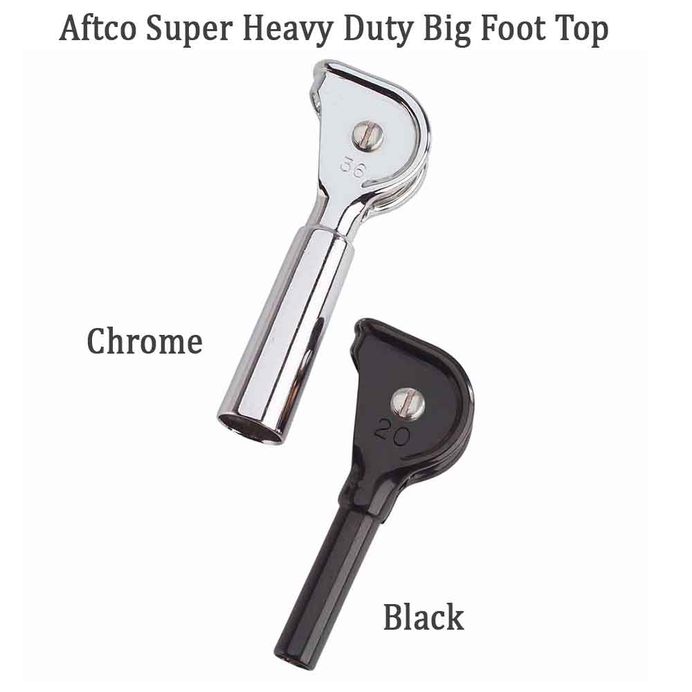 AFTCO Stainless Steel Big Foot Tip Top - Durable Fishing Rod Guide for Saltwater & Freshwater Anglers - Perfect for Surf, Offshore, and Kayak Fishing