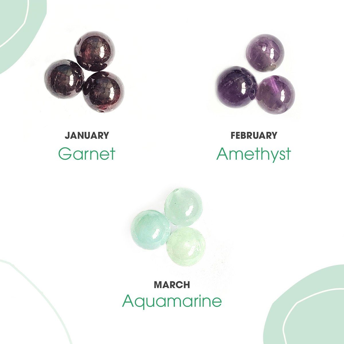 Add a Second Birthstone - Personalized Birthstone Jewelry for Custom Necklaces, Rings & Bracelets - Perfect for Birthdays, Anniversaries & Special Occasions