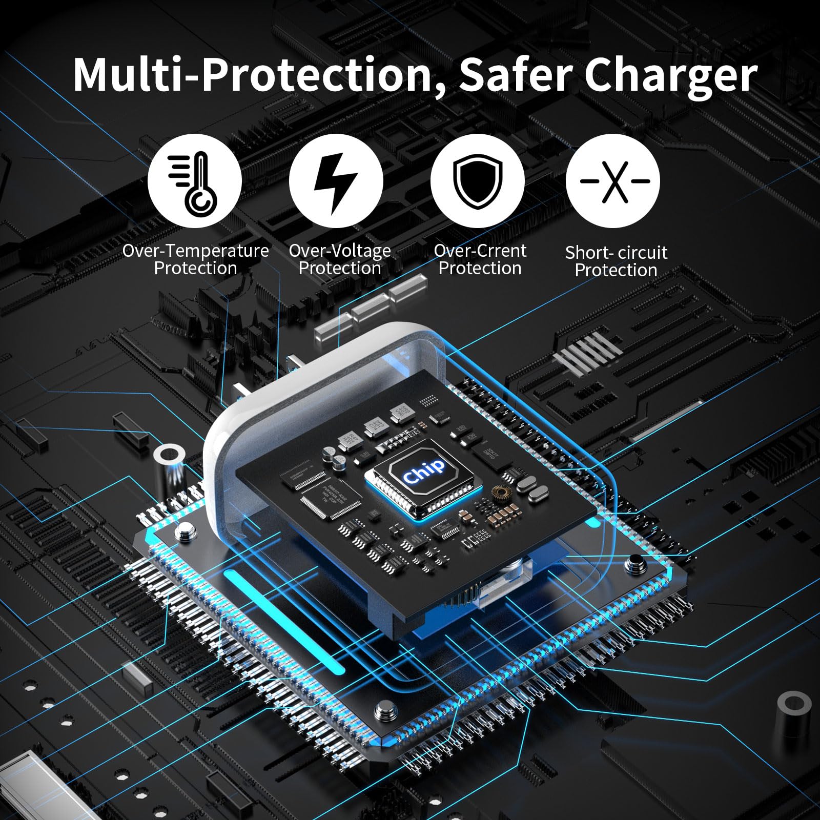 OnePlus 65W Warp Charger Fast Charging Block & 3.3ft USB-C Cable - Compatible with OnePlus 10 Pro/10T 5G/9 Pro/9RT/9/9R/8T+/8T/Nord 2 - 10V 6.5A Wall Adapter for Home, Office & Travel Fast Charging