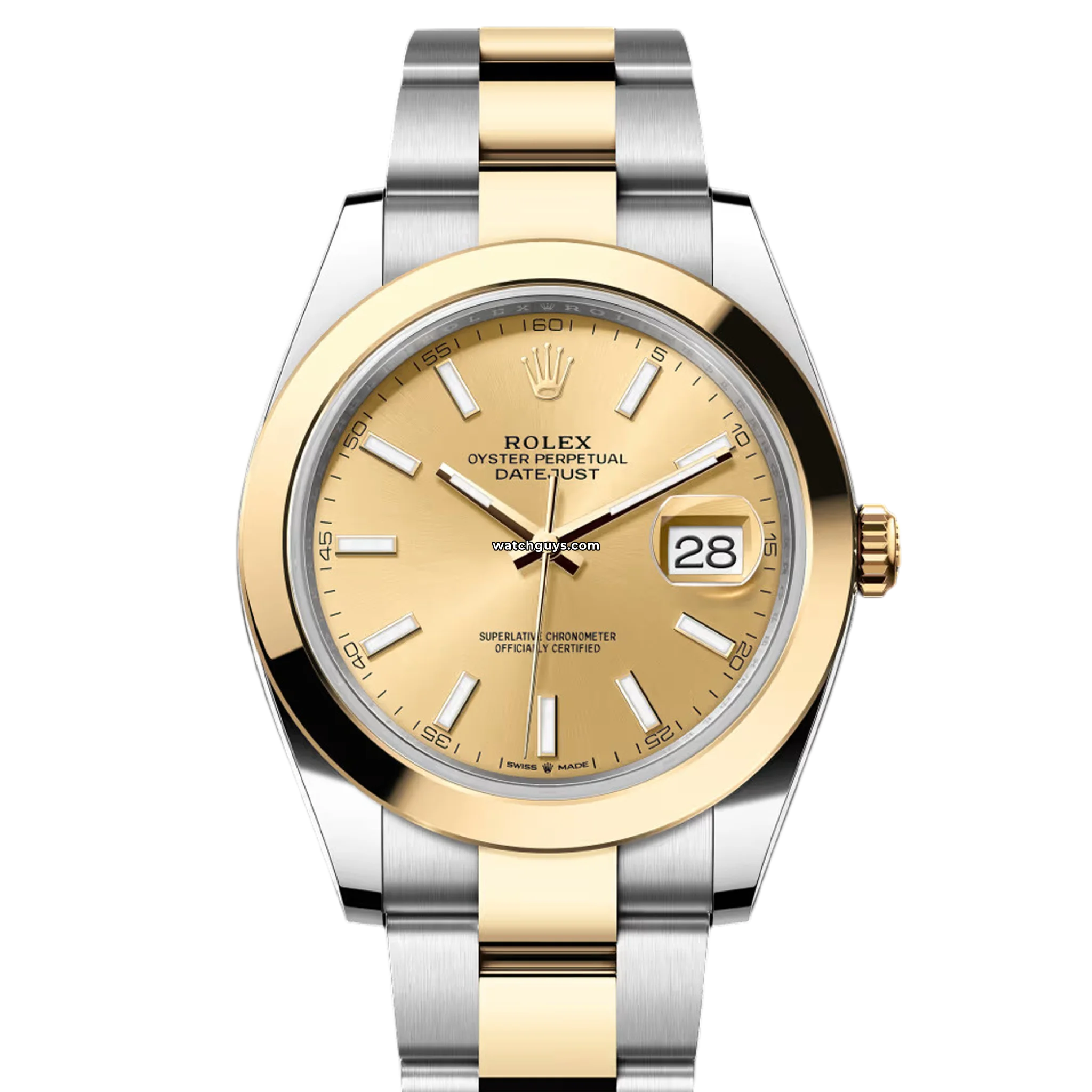 Rolex Datejust 126303 Men's Watch - 36mm Stainless Steel & Gold, Champagne Dial, Automatic Movement - Perfect for Business, Formal Events & Luxury Gifts
