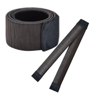 4-Piece Magic Bun Maker Set - Professional Hair Donut Tool for Ballet, Ballerina & Kids | Easy Hair Styling for Dance, School & Special Occasions (Dark Brown)