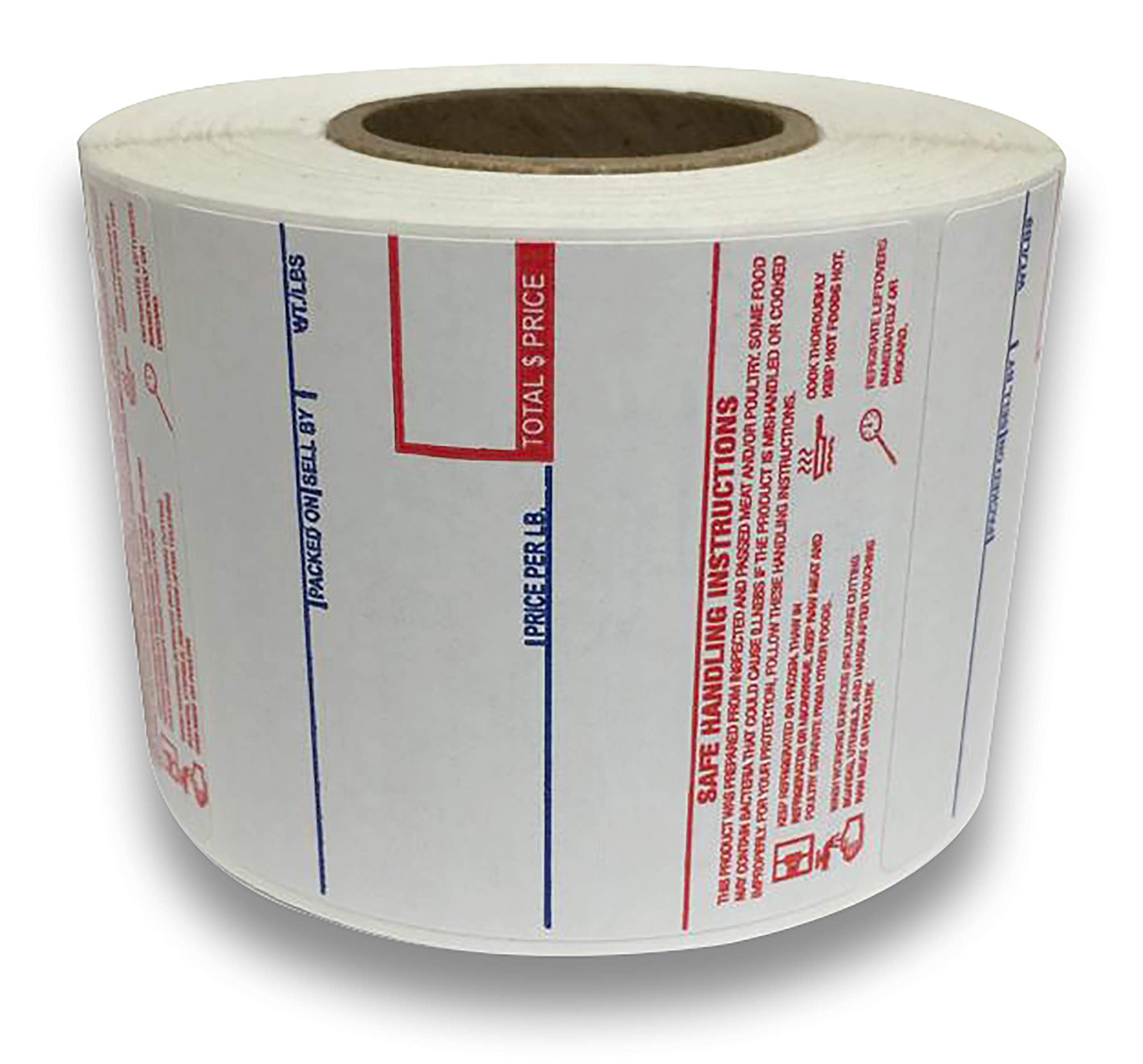 CAS LST-8040 High-Quality Printing Scale Labels - 58x60mm UPC/Safe - 36 Rolls/Case for Retail & Shipping | Perfect for Grocery Stores, Warehouses & E-commerce Packaging