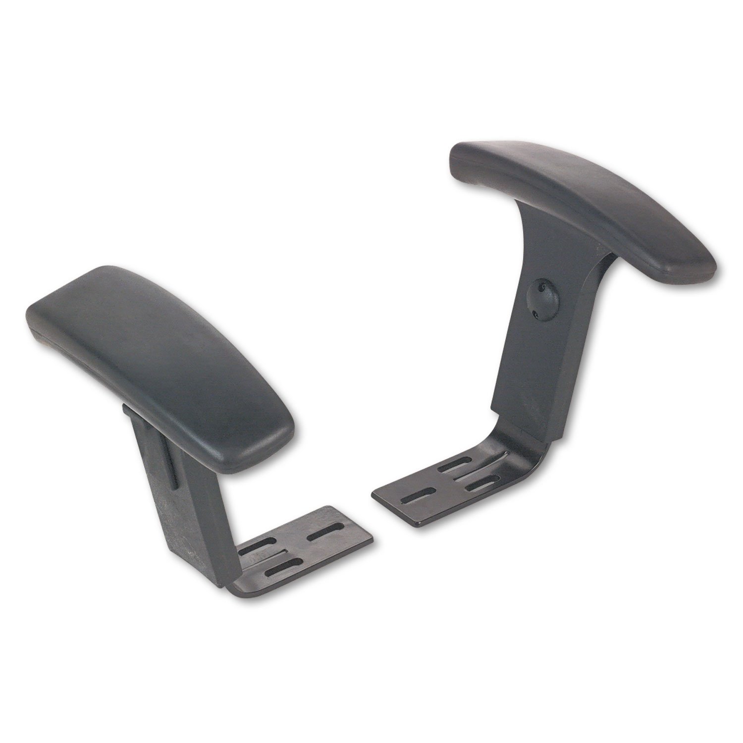 Alera VT48 Series Swivel Task Chair Replacement T-Arms - Model ALEVT49AKE10B - Ergonomic Office Chair Arms for Home & Workspace Comfort