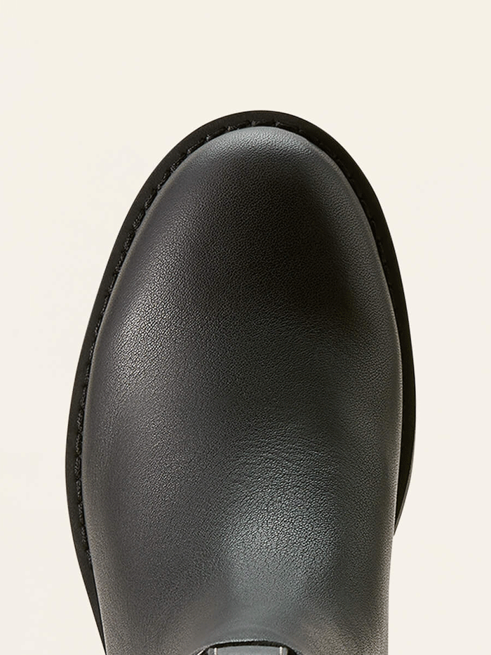 Ariat Wexford Lug Mid Waterproof Chelsea Boots for Women - Jet Black - Comfortable & Durable for Outdoor, Work & Casual Wear
