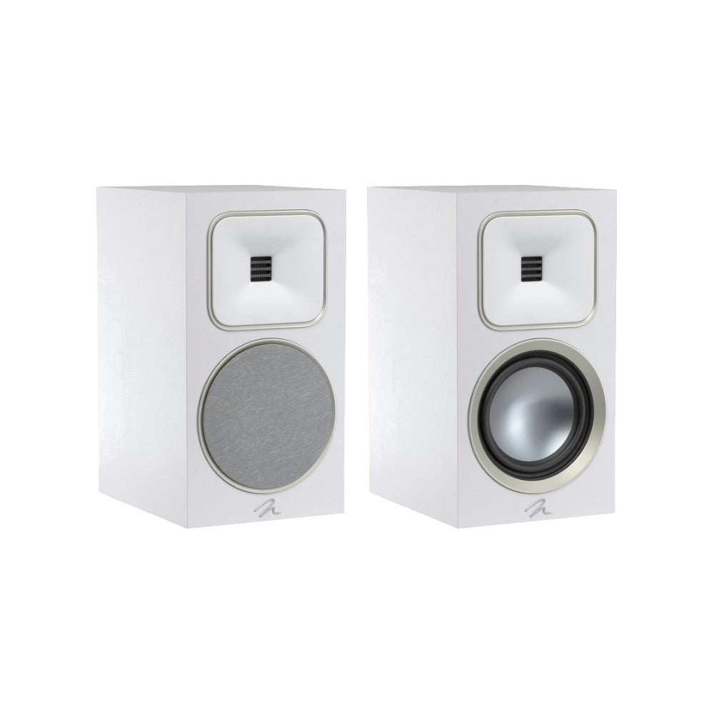 Martin Logan Motion Foundation B1 Bookshelf Speakers - High-Performance Home Audio for Music & Movies | Compact Bookshelf Design for Living Room, Home Theater & Studio Use