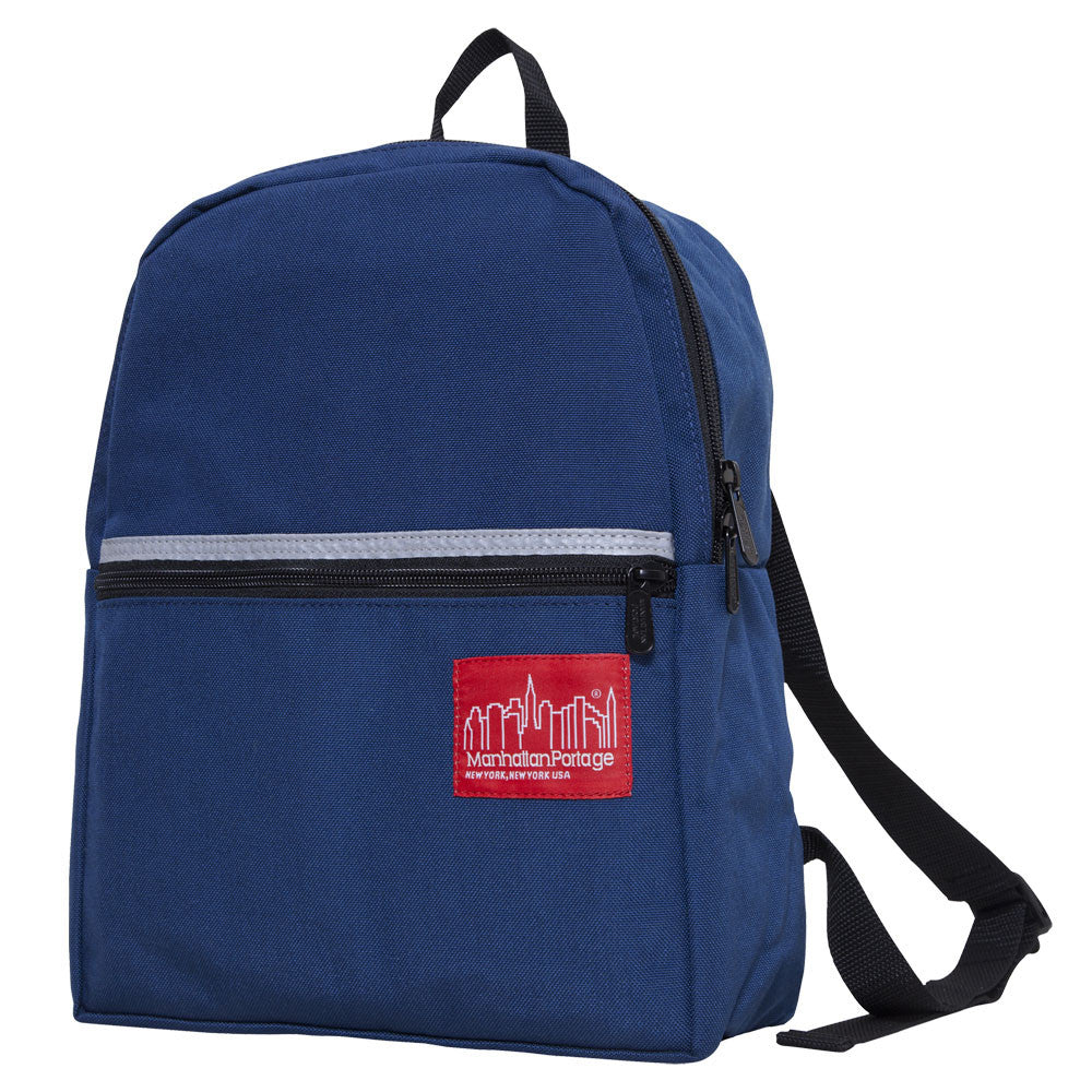 Manhattan Portage Kid Backpack - Durable Navy Blue School Backpack for Boys & Girls - Perfect for School, Travel & Outdoor Adventures