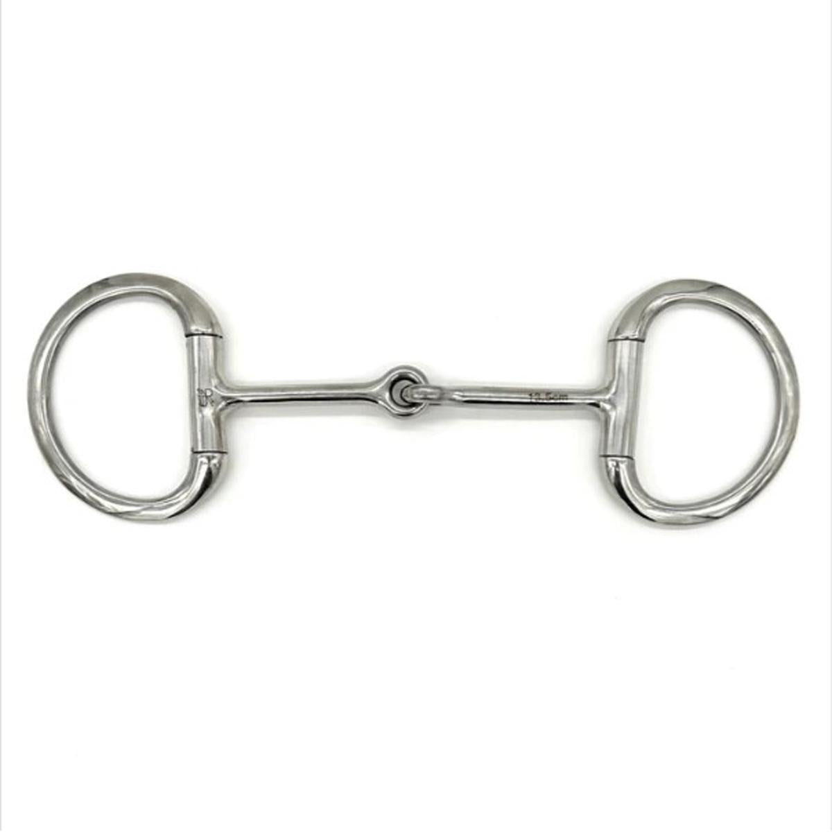 AJR Single Jointed Slim Eggbutt Bit - English Horse Riding Bit for Dressage & Jumping - Perfect for Training and Competition Use
