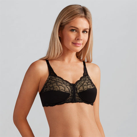 Amoena Ellen Post-Surgery Mastectomy Bra - Comfortable & Supportive Full Coverage Bra for Women After Breast Surgery - Perfect for Daily Wear, Recovery & Active Lifestyle