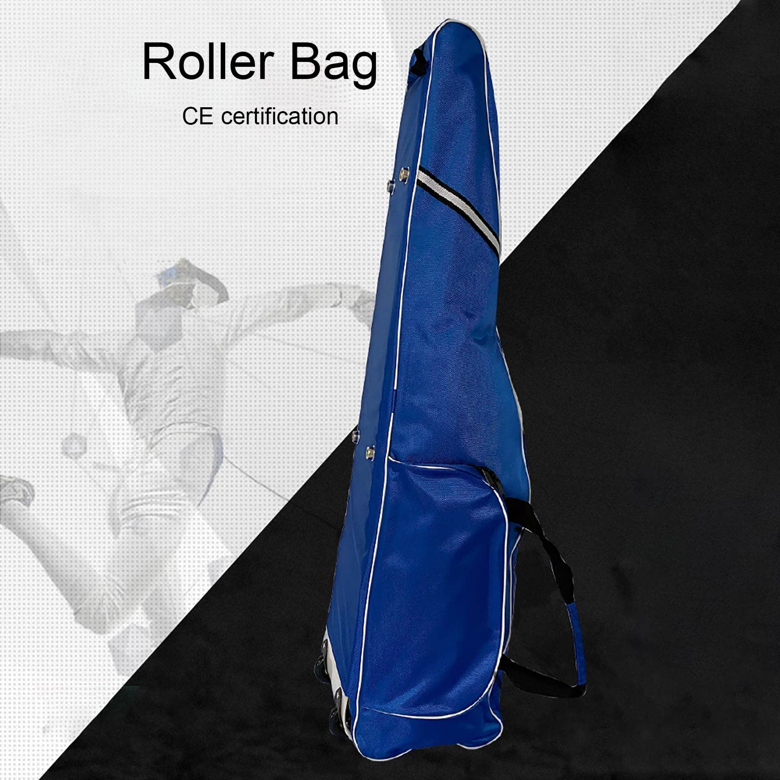 Durable Waterproof Fencing Sword Bag for Foil, Epee & Saber - 43IN Roller Equipment Carrier for Adults & Kids | Perfect for Tournaments, Practice & Travel