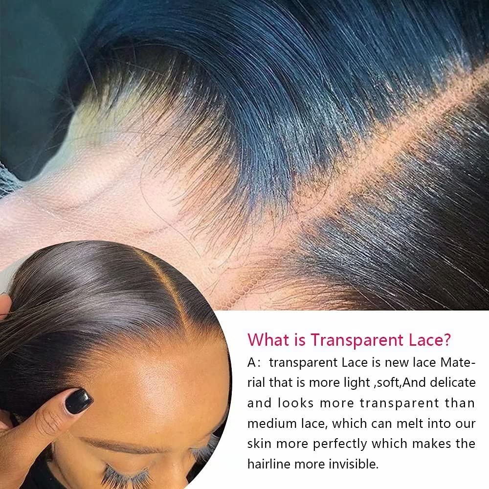 Brazilian Body Wave Human Hair Wig - 180 Density Short Bob with Ombre Highlights, 13x4 HD Transparent Lace Front, Pre Plucked Bleached Knots, 10 Inch | Perfect for Daily Wear, Cosplay & Special Occasions
