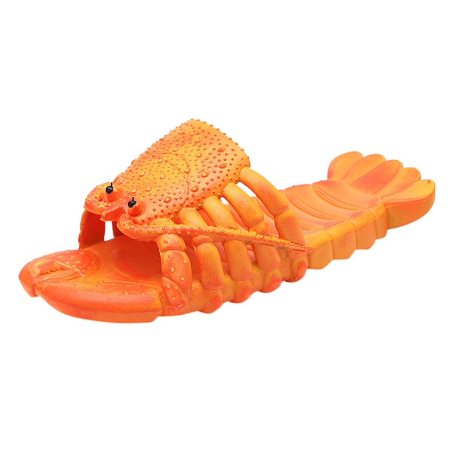 Cute Lobster Shaped Breathable Open Toe Slippers for Kids - Summer Beach Shoes for Boys & Girls - Perfect for Poolside, Vacation and Indoor Play