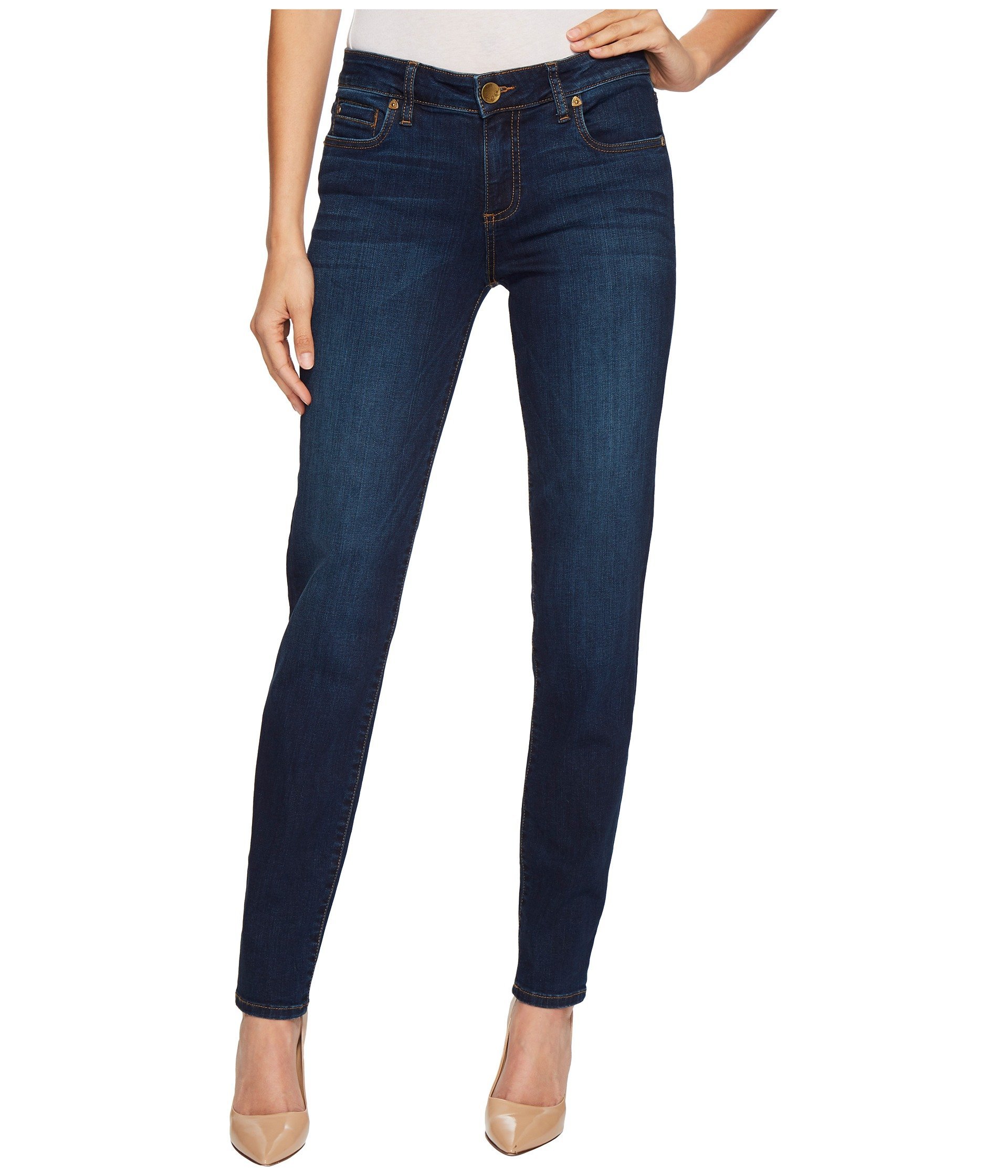 KUT from the Kloth Women's Diana High Waist Skinny Jeans - Stretch Denim Pants for Everyday Comfort & Style | Perfect for Work, Date Night & Casual Outings
