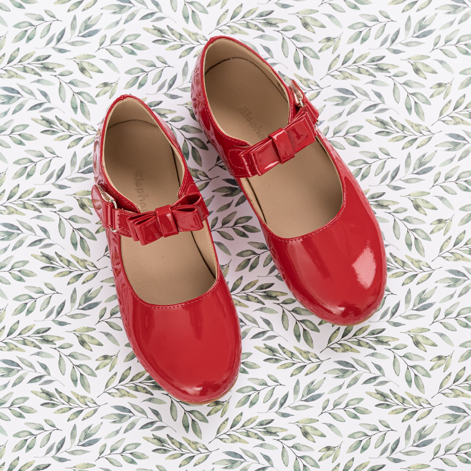 Charlotte Mary Jane Patent Red Women's Dress Shoes - Elegant & Comfortable for Weddings, Parties & Formal Events