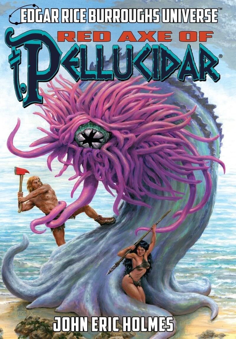 Red Axe of Pellucidar by Edgar Rice Burroughs - Fantasy Adventure Novel | Perfect for Sci-Fi Book Collectors & Edgar Rice Burroughs Fans