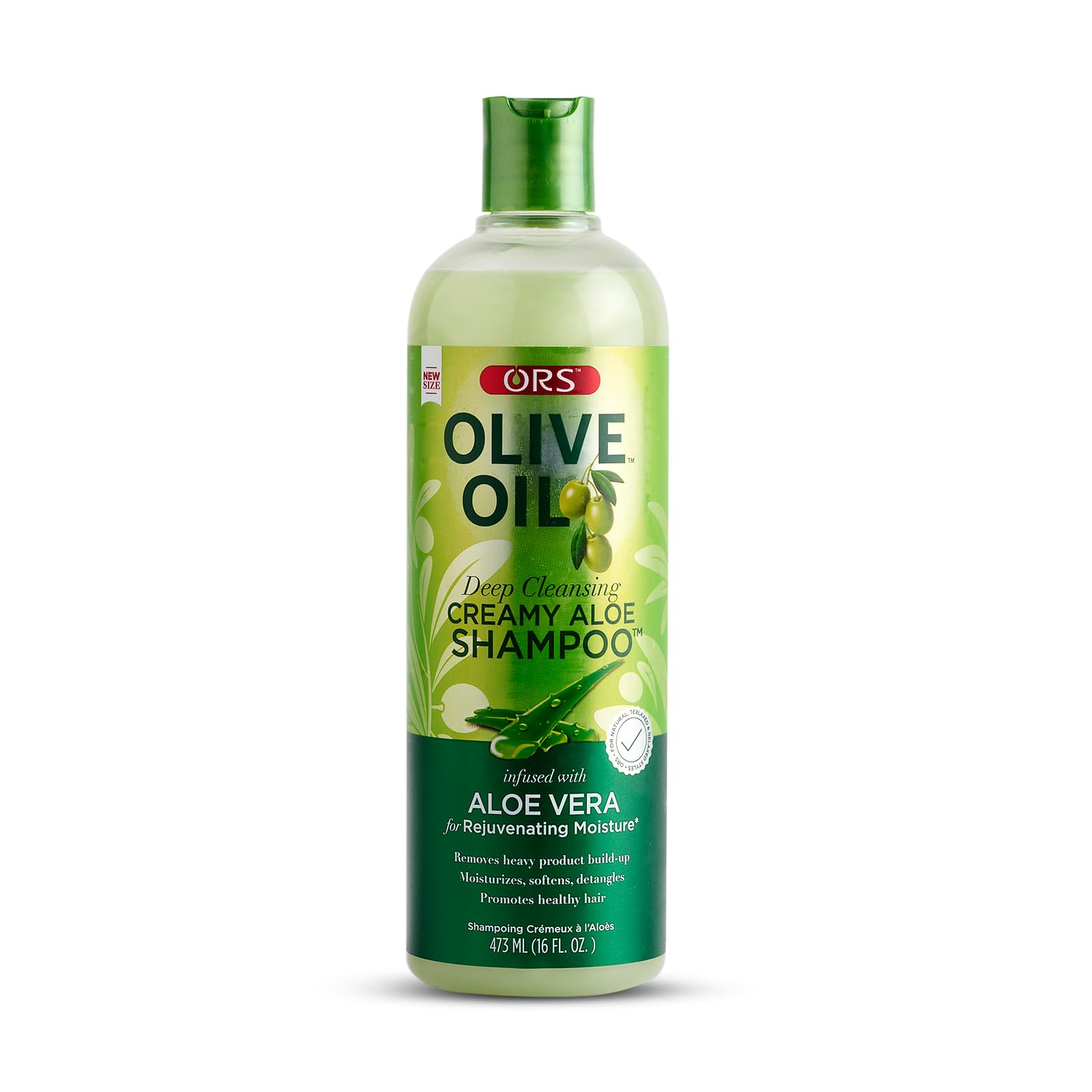 ORS Olive Oil & Aloe Vera Deep Cleansing Shampoo and Conditioner Set - Strengthening, Nourishing & Moisturizing Hair Care for Dry, Damaged Hair - Perfect for Daily Use & Salon-Quality Results at Home