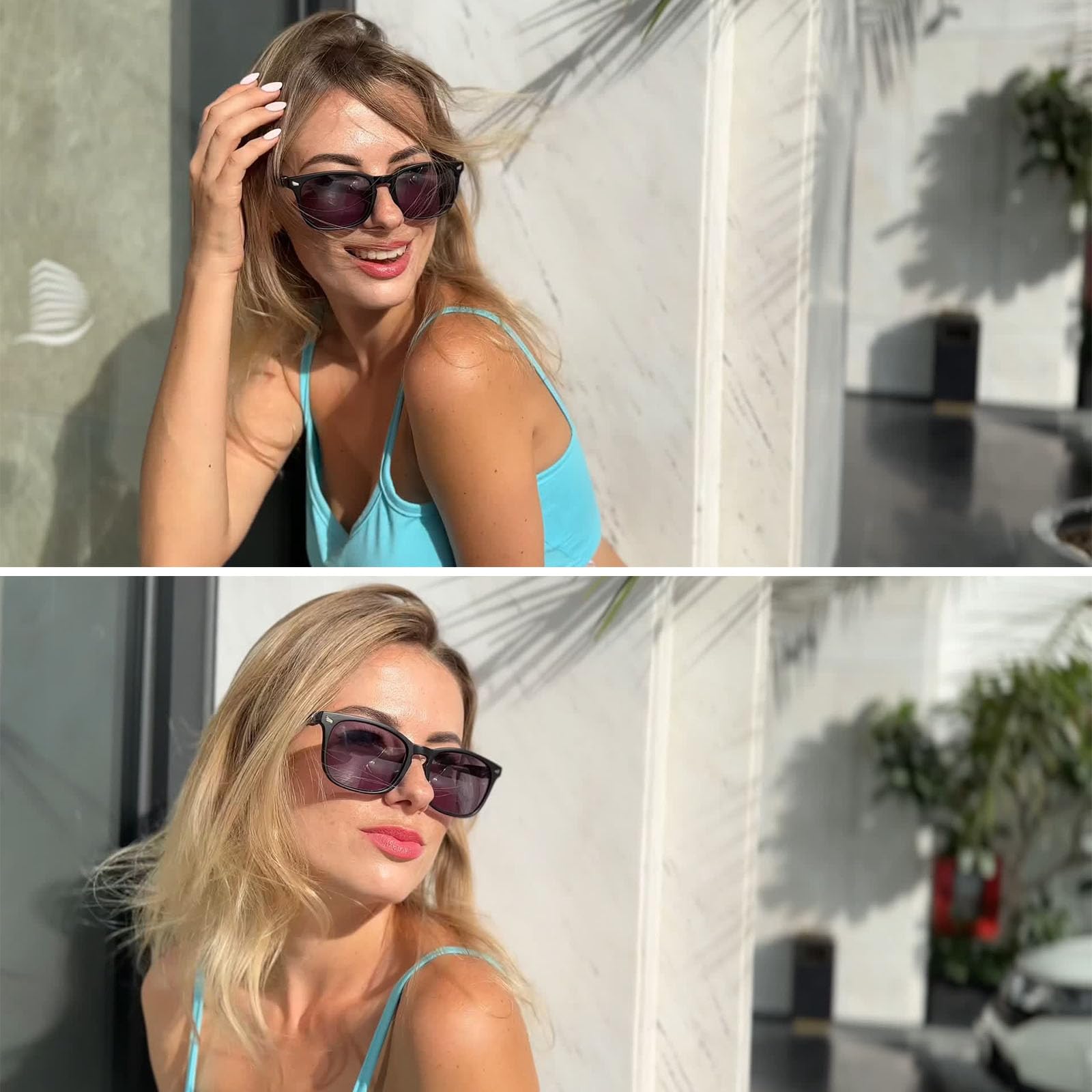 2-Pack Women's Reading Sunglasses with Tinted Shadow Lens - Anti-Glare UV400 Protection Prescription Eyewear - Perfect for Reading, Driving & Outdoor Activities